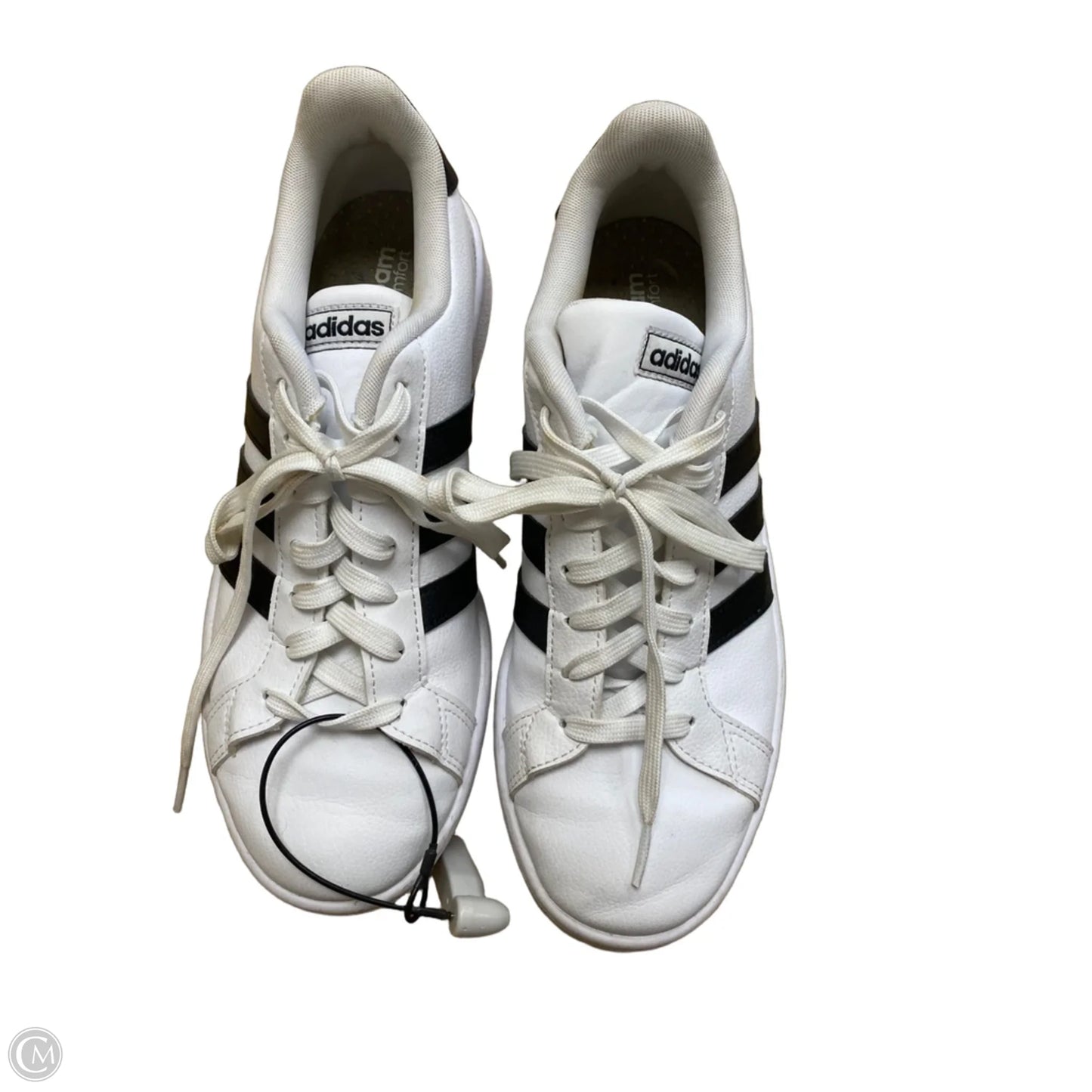 Shoes Athletic By Adidas In White, Size: 9.5