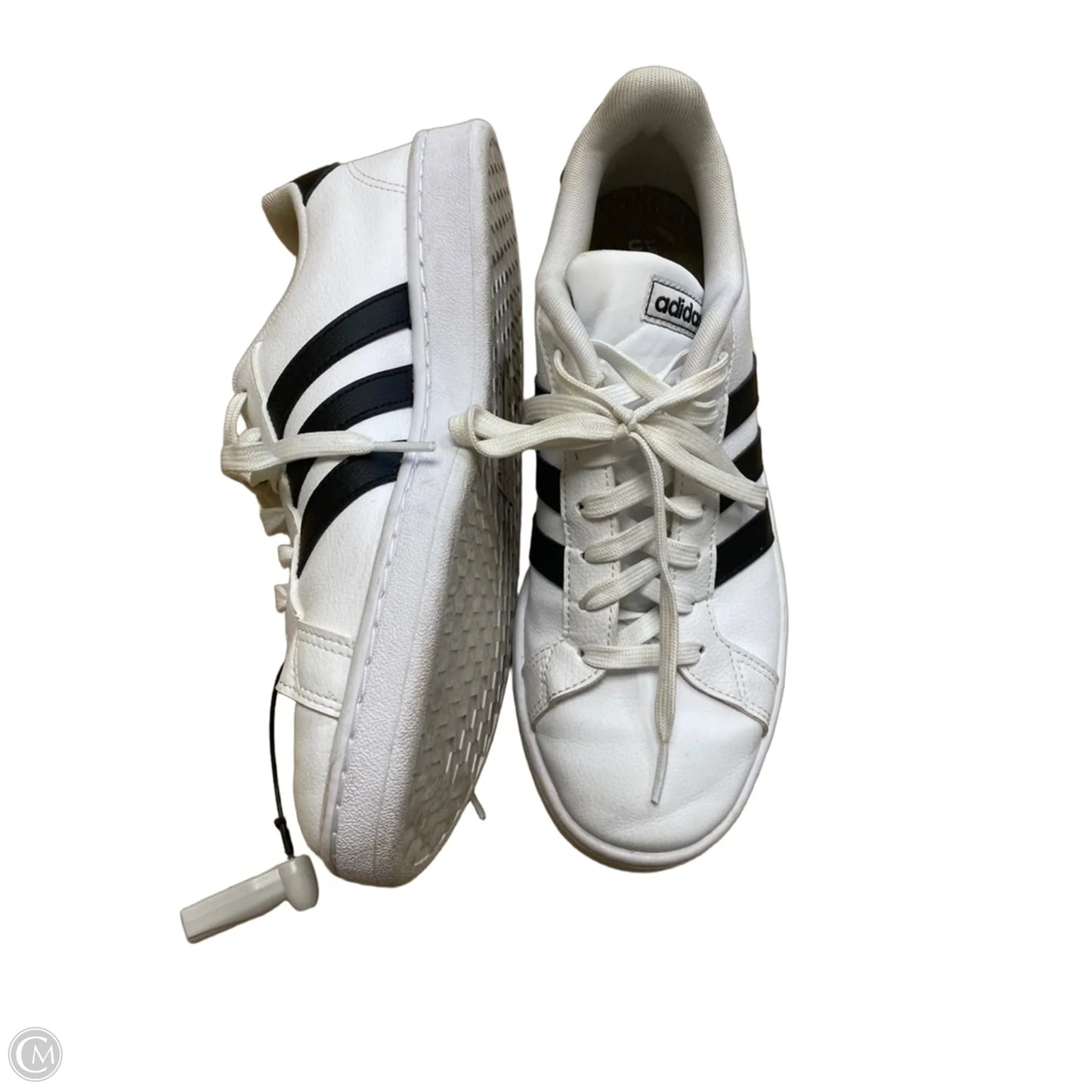 Shoes Athletic By Adidas In White, Size: 9.5