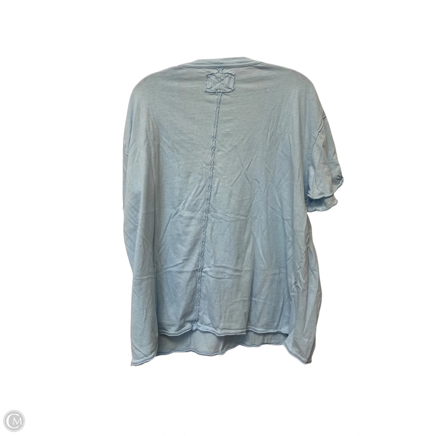 Top Short Sleeve By We The Free In Blue, Size: L