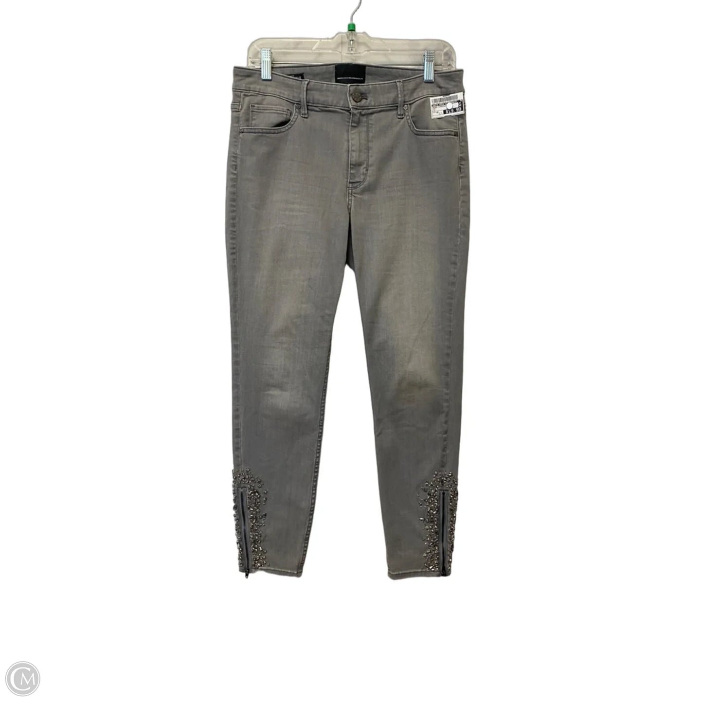 Jeans Straight By White House Black Market In Grey, Size: 10