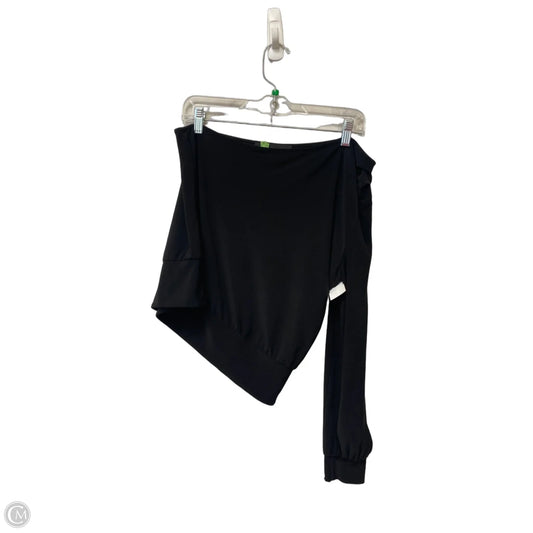 Top Long Sleeve By White House Black Market In Black, Size: M
