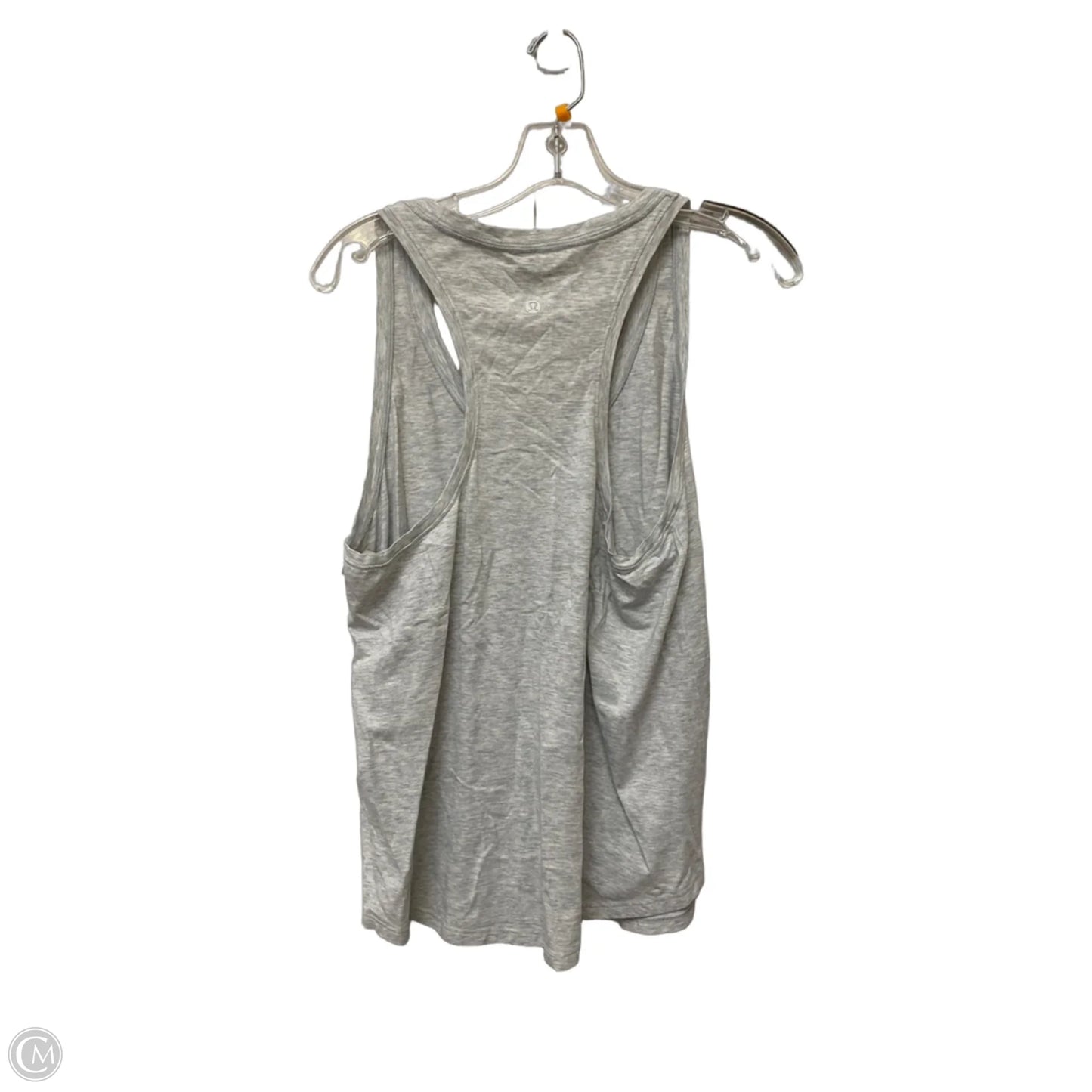 Athletic Tank Top By Lululemon In Grey, Size: 10