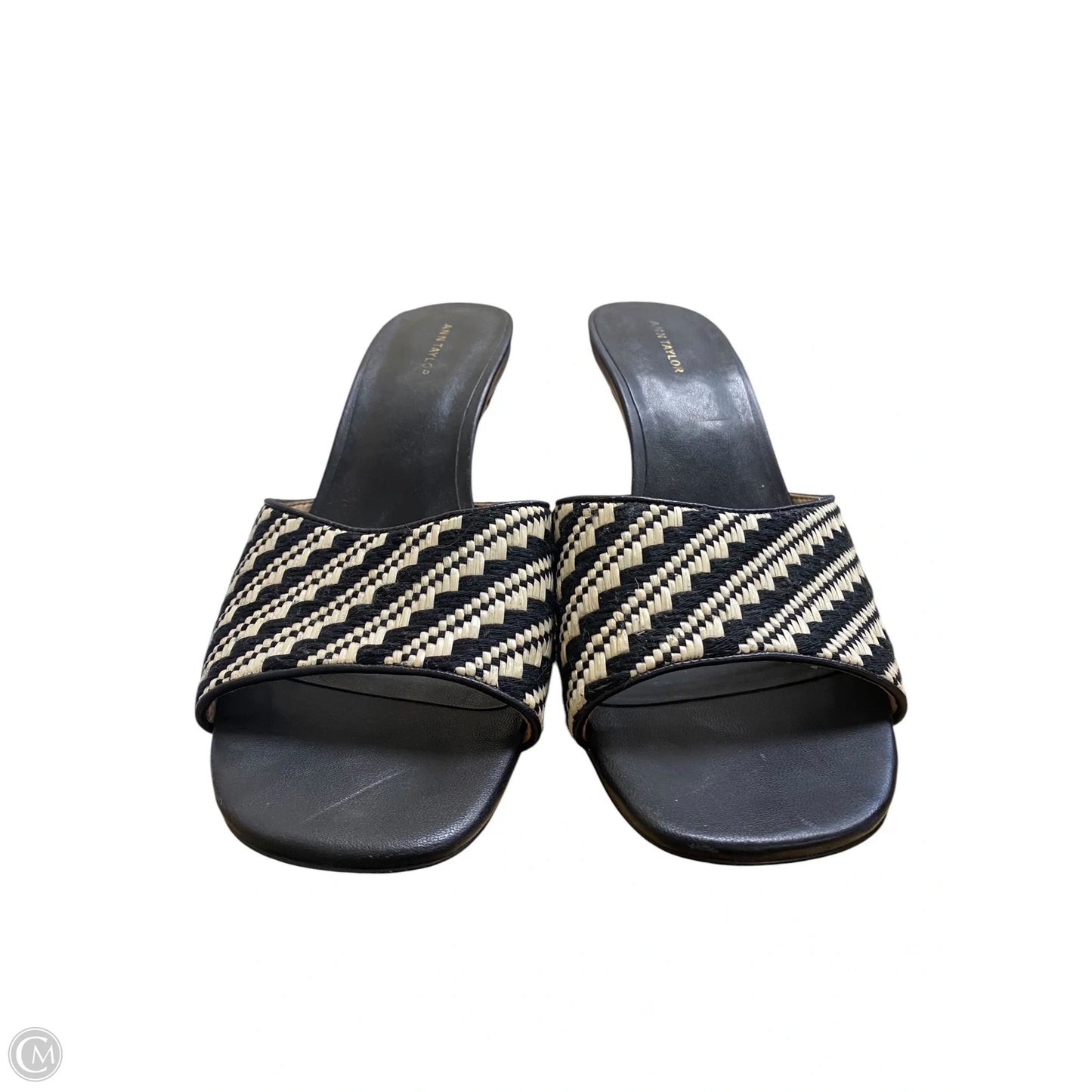 Shoes Heels Kitten By Ann Taylor In Black, Size: 9