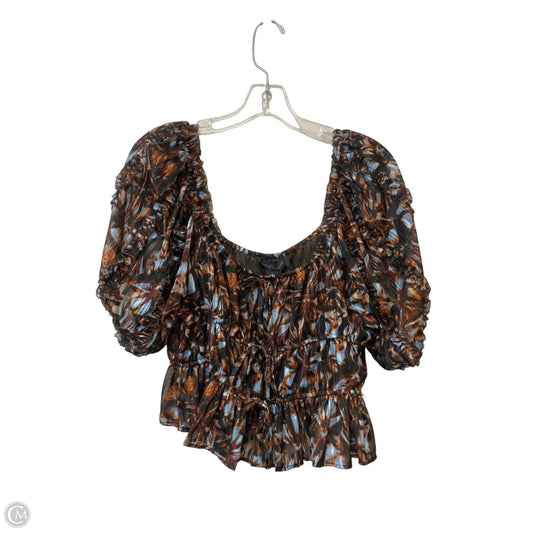 Top Short Sleeve By House Of Harlow In Multi-colored, Size: S