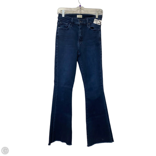 Jeans Flared By Mother In Blue Denim, Size: 6