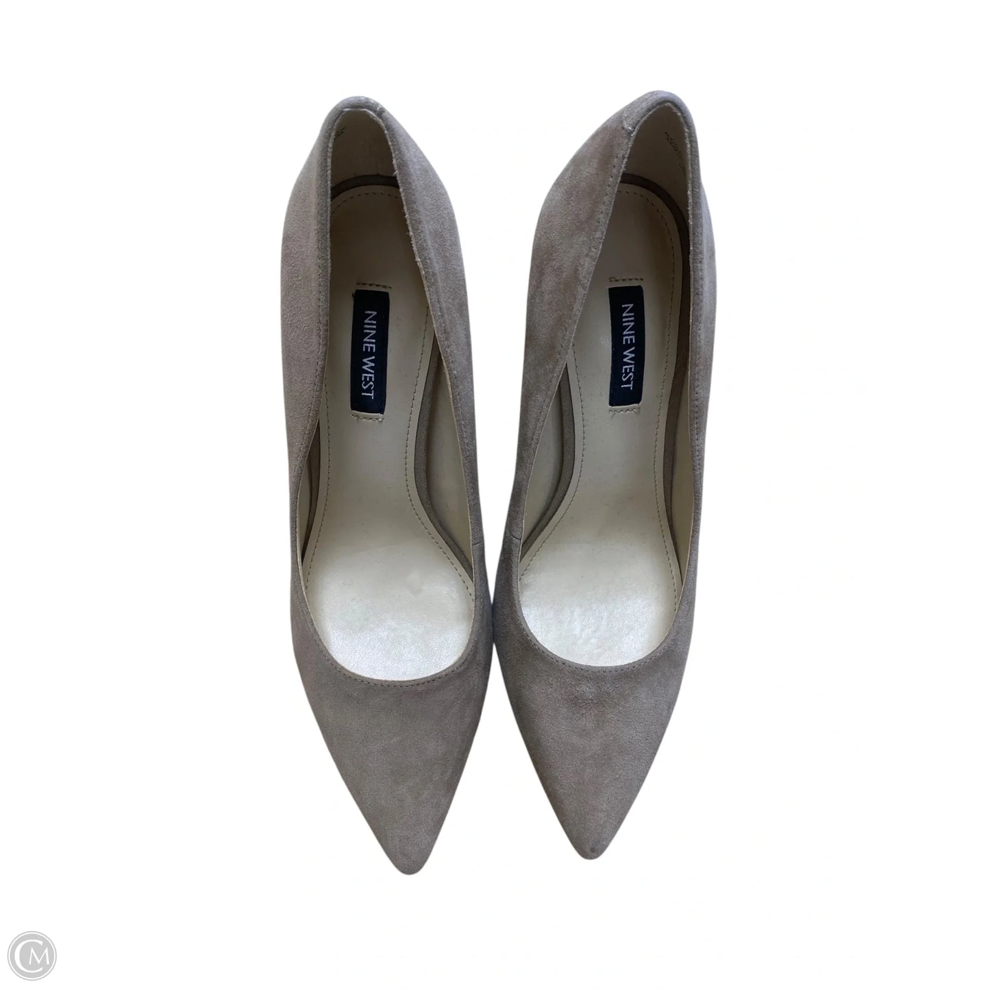 Shoes Heels Kitten By Nine West In Tan, Size: 7.5