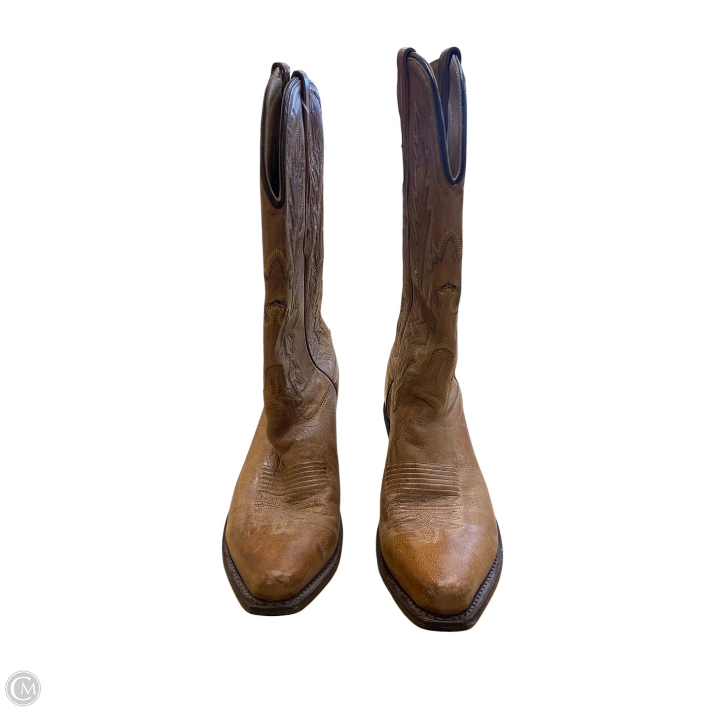 Boots Western By Old West In Brown, Size: