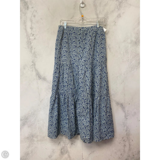 Skirt Maxi By Madewell In Floral Print, Size: M
