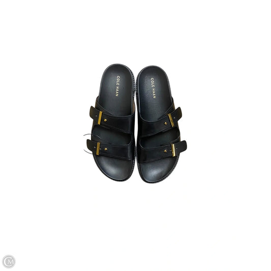 Sandals Flats By Cole-haan In Black, Size: 8.5
