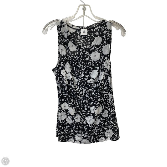 Top Sleeveless By Cabi In Black, Size: S