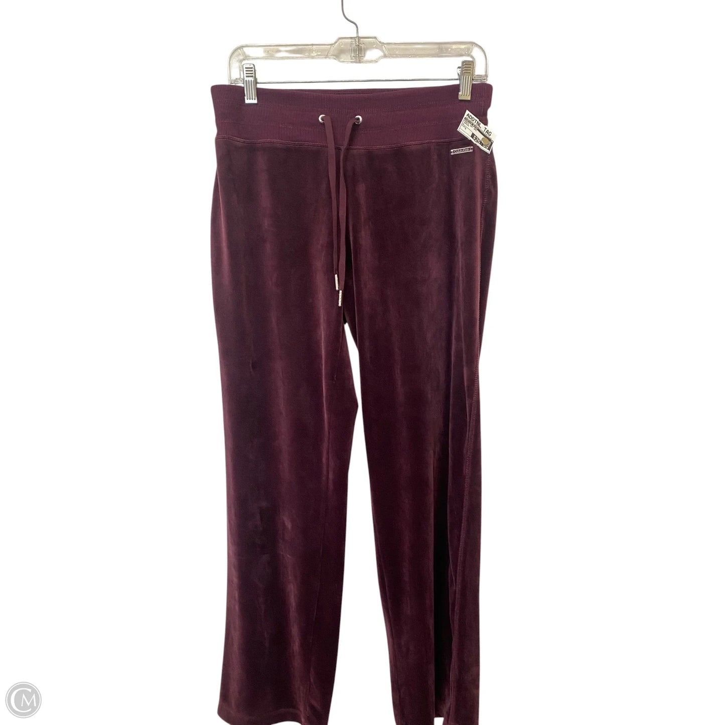 Pants Set 2pc By Calvin Klein In Maroon, Size: S