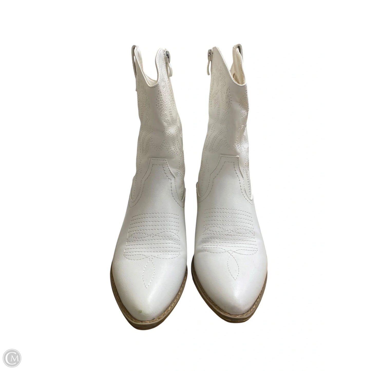 Boots Western By Dream Pairs In White, Size: 7.5