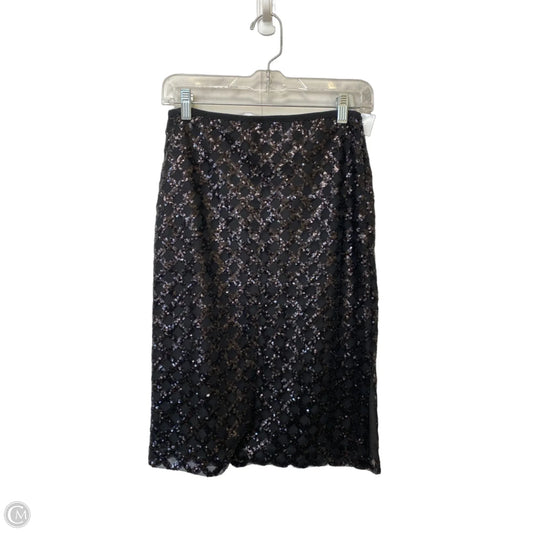 Skirt Midi By Ann Taylor In Black, Size: 2
