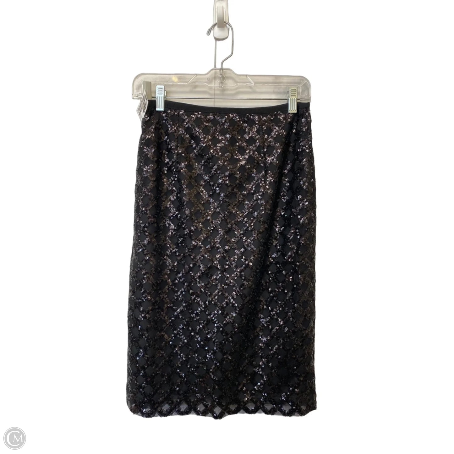 Skirt Midi By Ann Taylor In Black, Size: 2