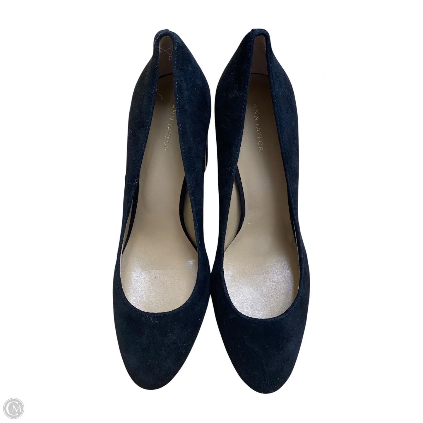 Shoes Heels Block By Ann Taylor In Black, Size: 8.5