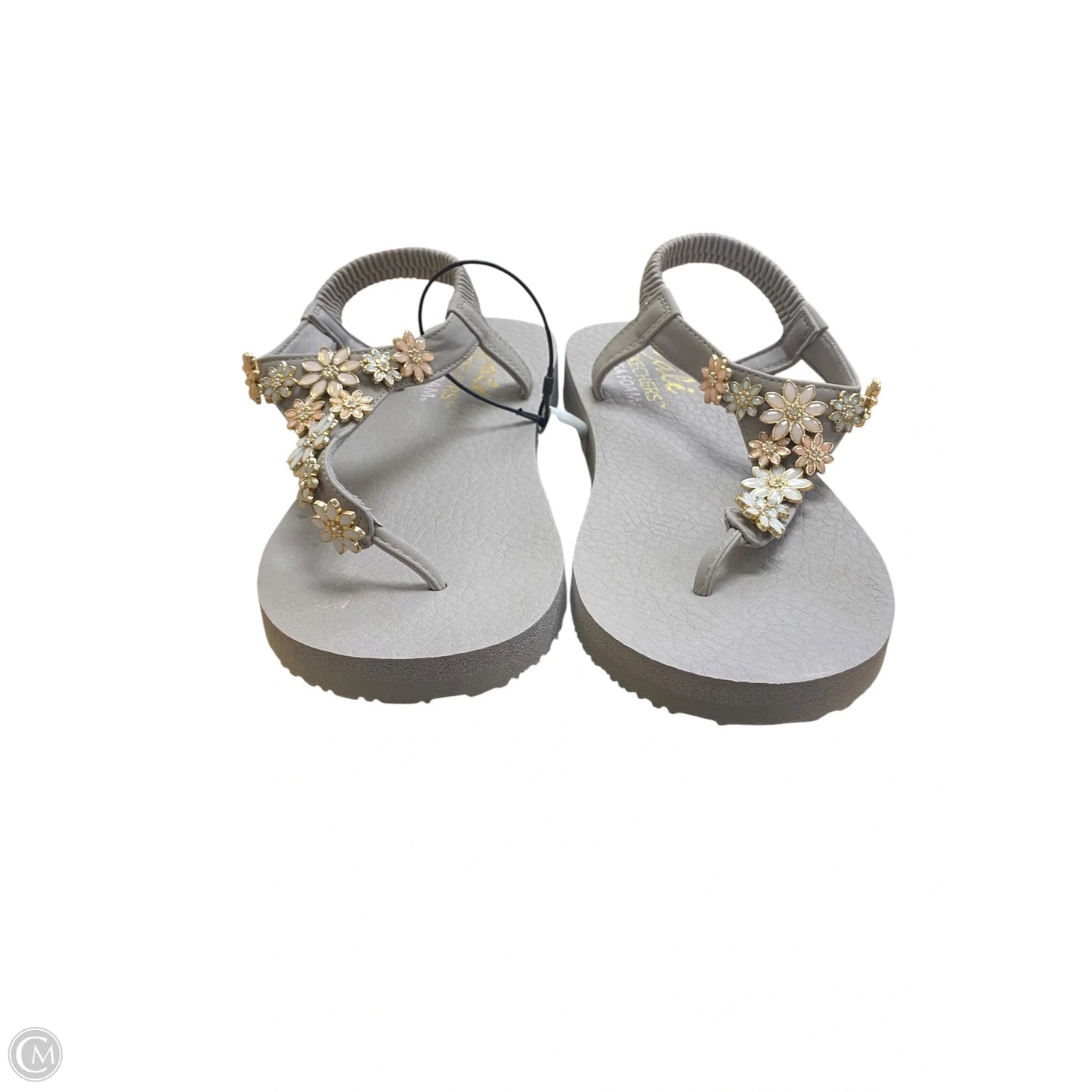 Shoes Flats By Skechers In Grey, Size: 9.5