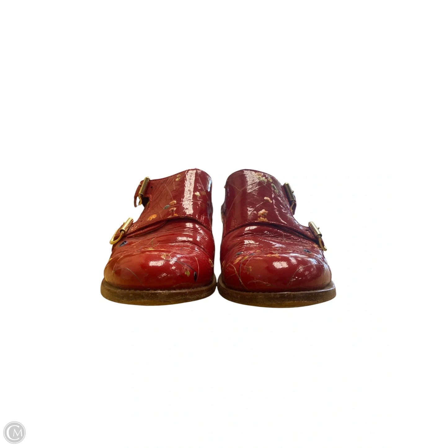 Shoes Heels Block By Cma In Red, Size: 8.5