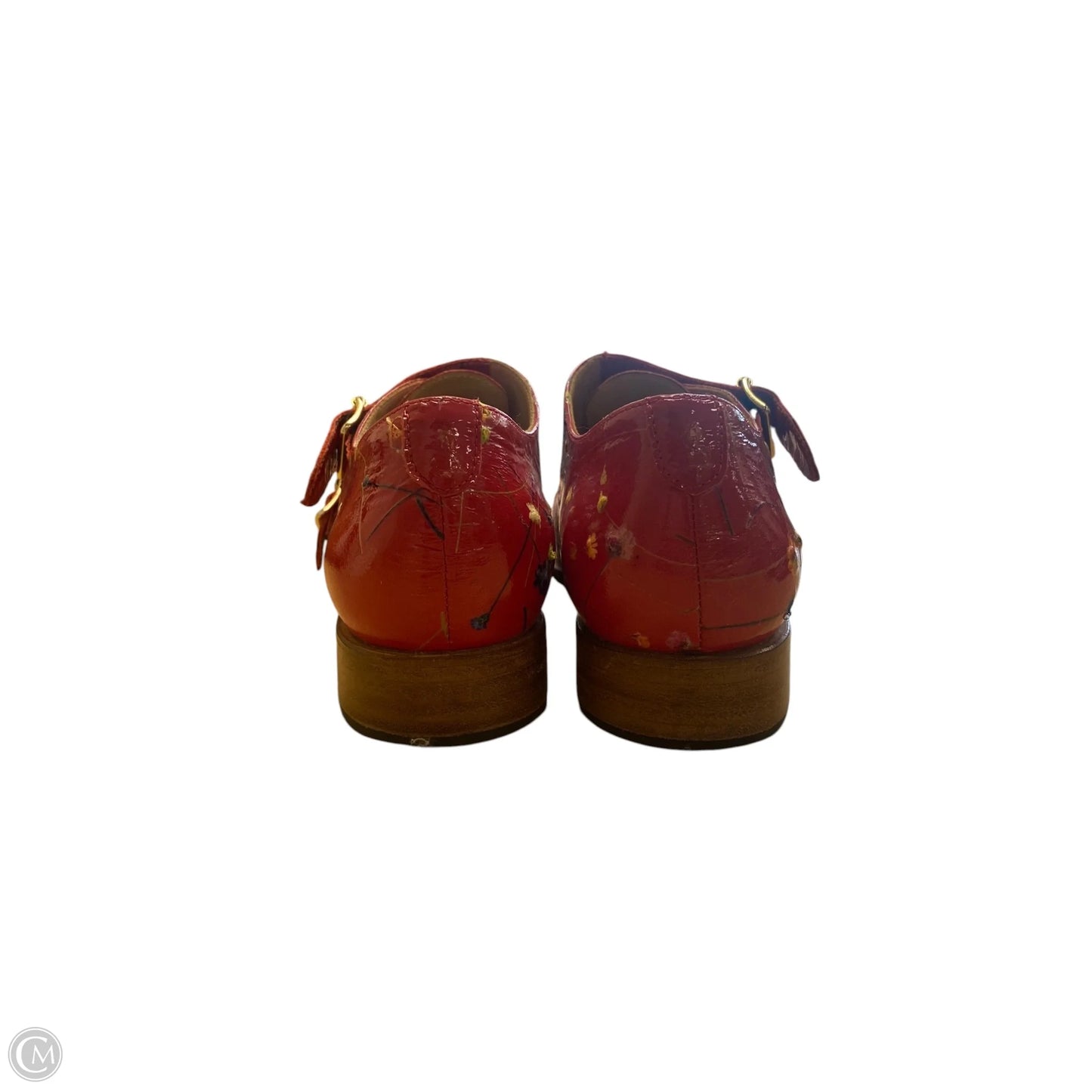 Shoes Heels Block By Cma In Red, Size: 8.5