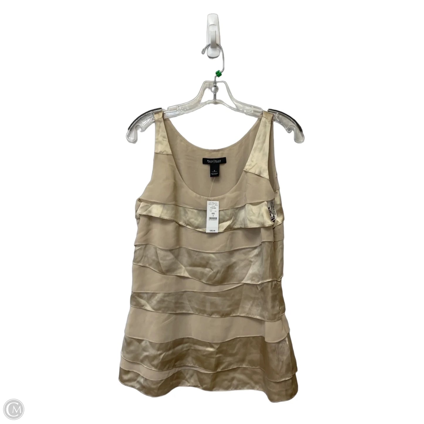 Top Sleeveless By White House Black Market In Beige, Size: S