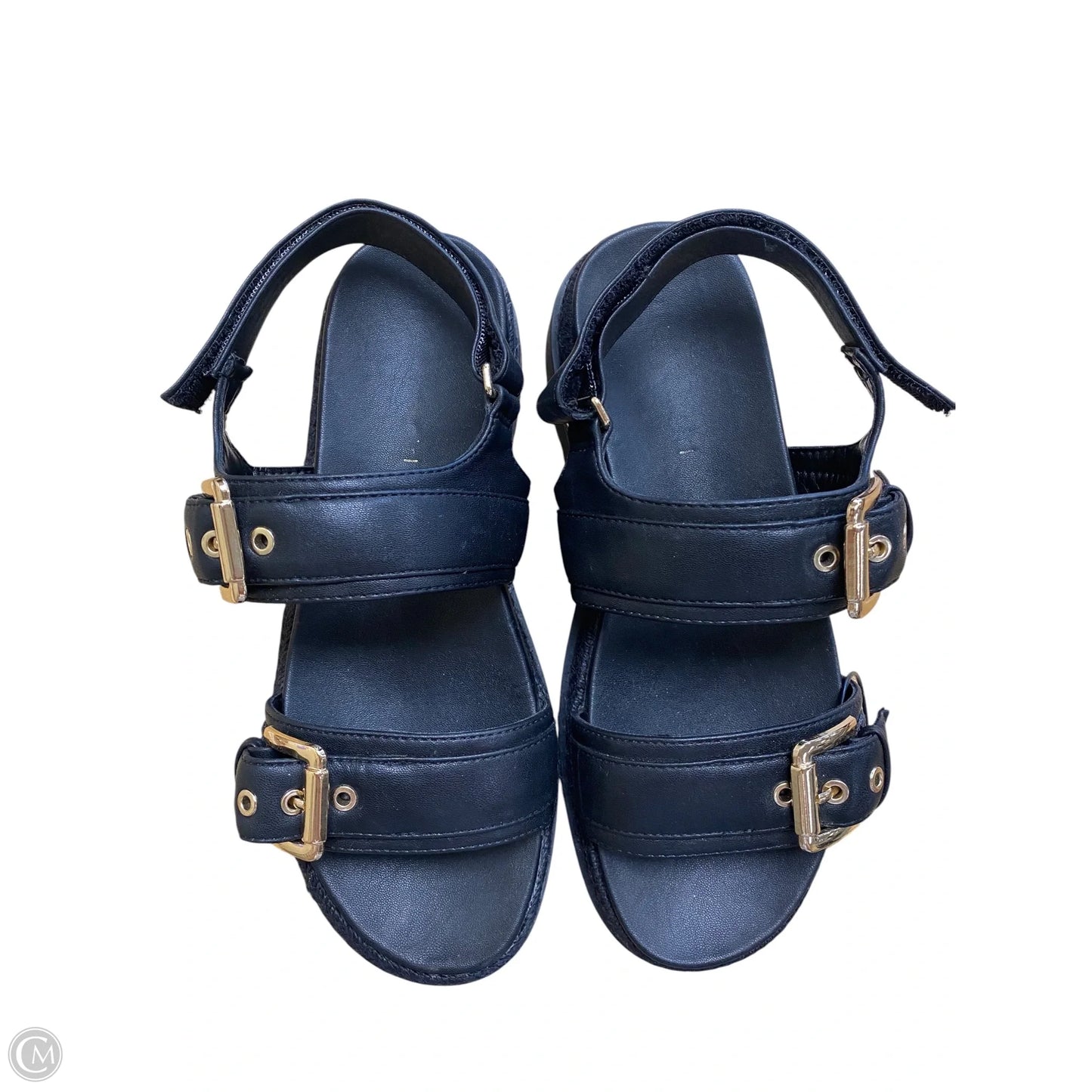 Shoes Flats By Clothes Mentor In Black, Size: 8