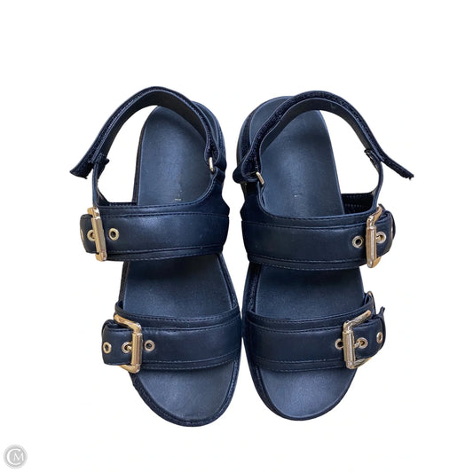 Shoes Flats By Clothes Mentor In Black, Size: 8