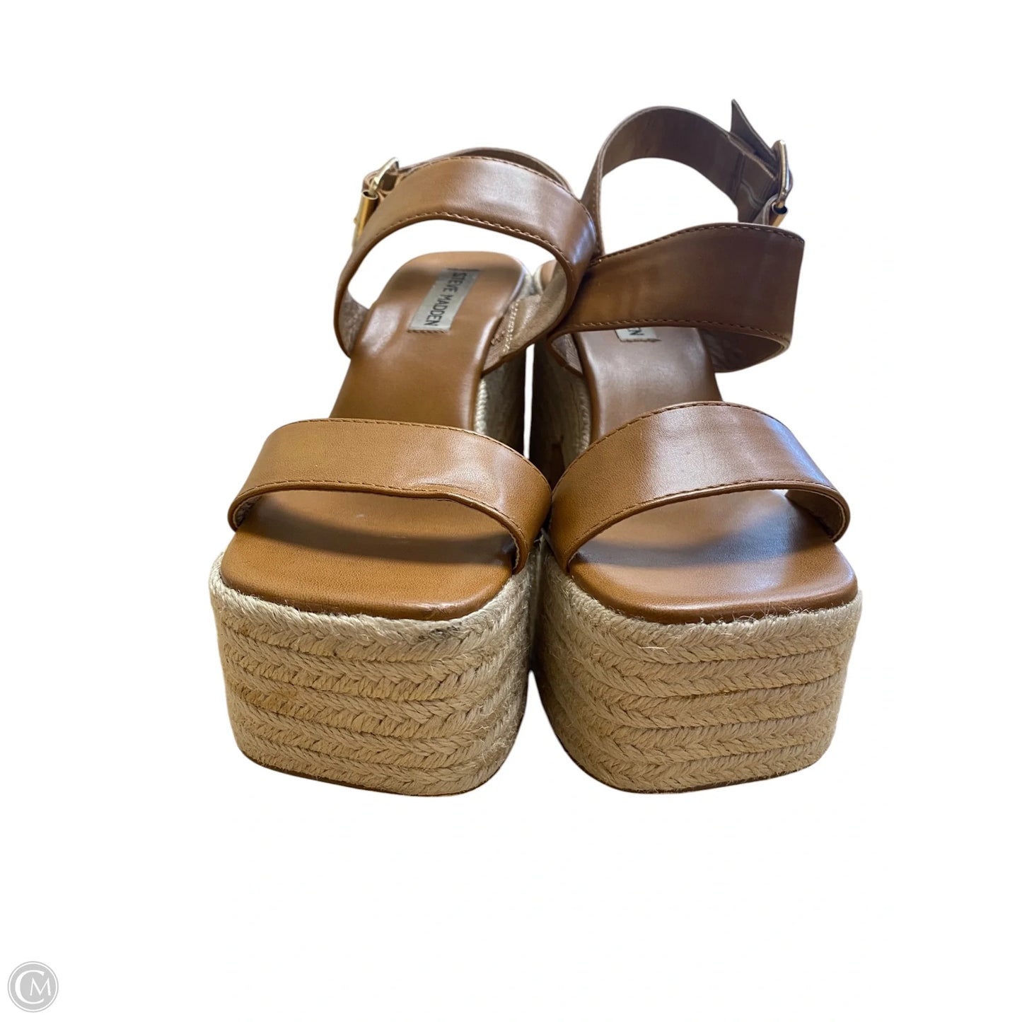 Shoes Heels Block By Steve Madden In Brown, Size: 8