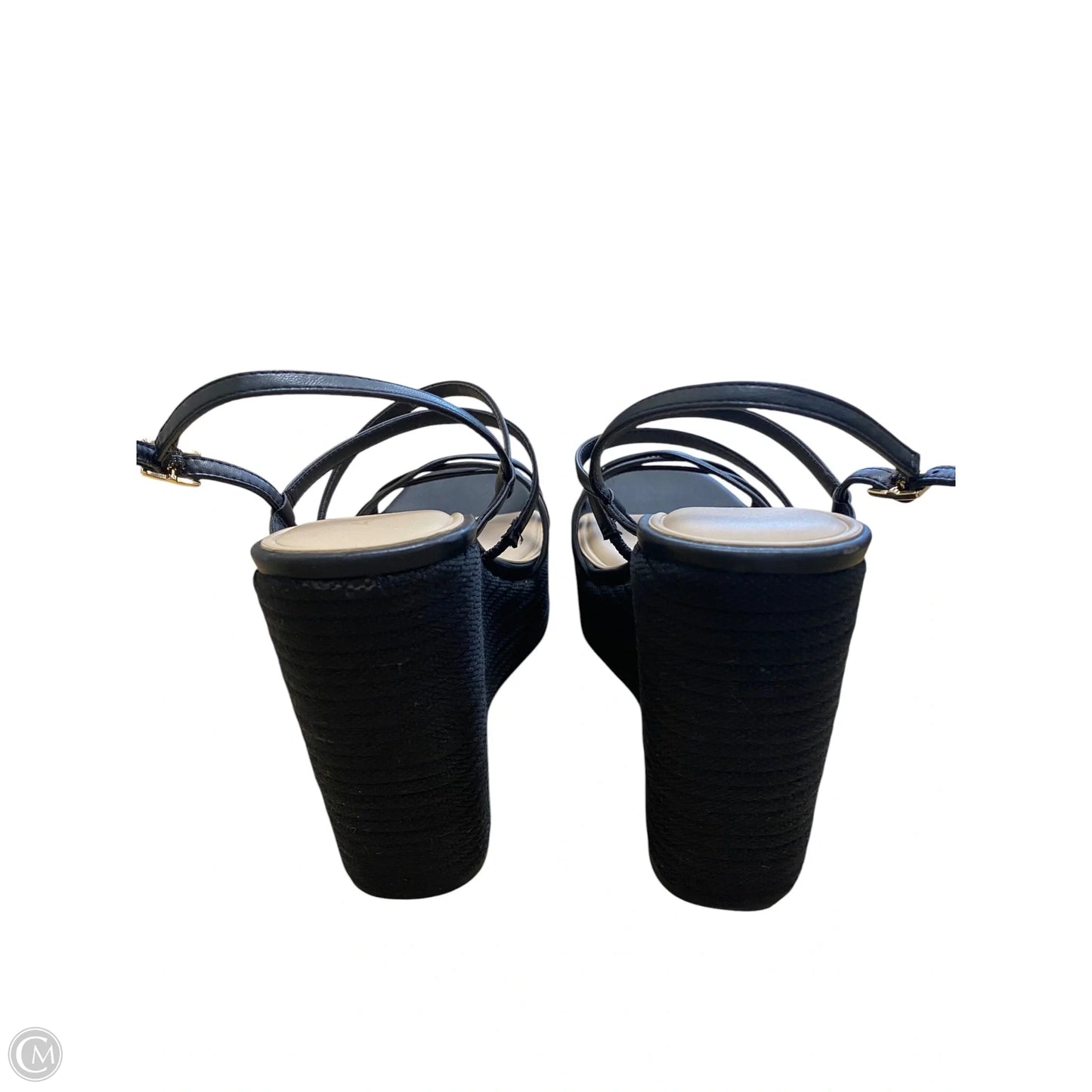 Shoes Heels Wedge By Aldo In Black, Size: 8.5