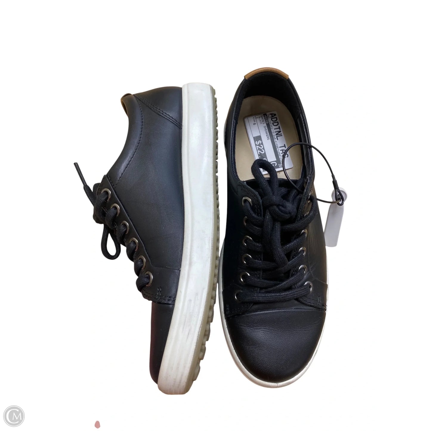 Shoes Sneakers By Ecco In Black, Size: 6