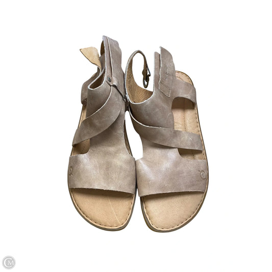 Shoes Flats By Born In Tan, Size: 9