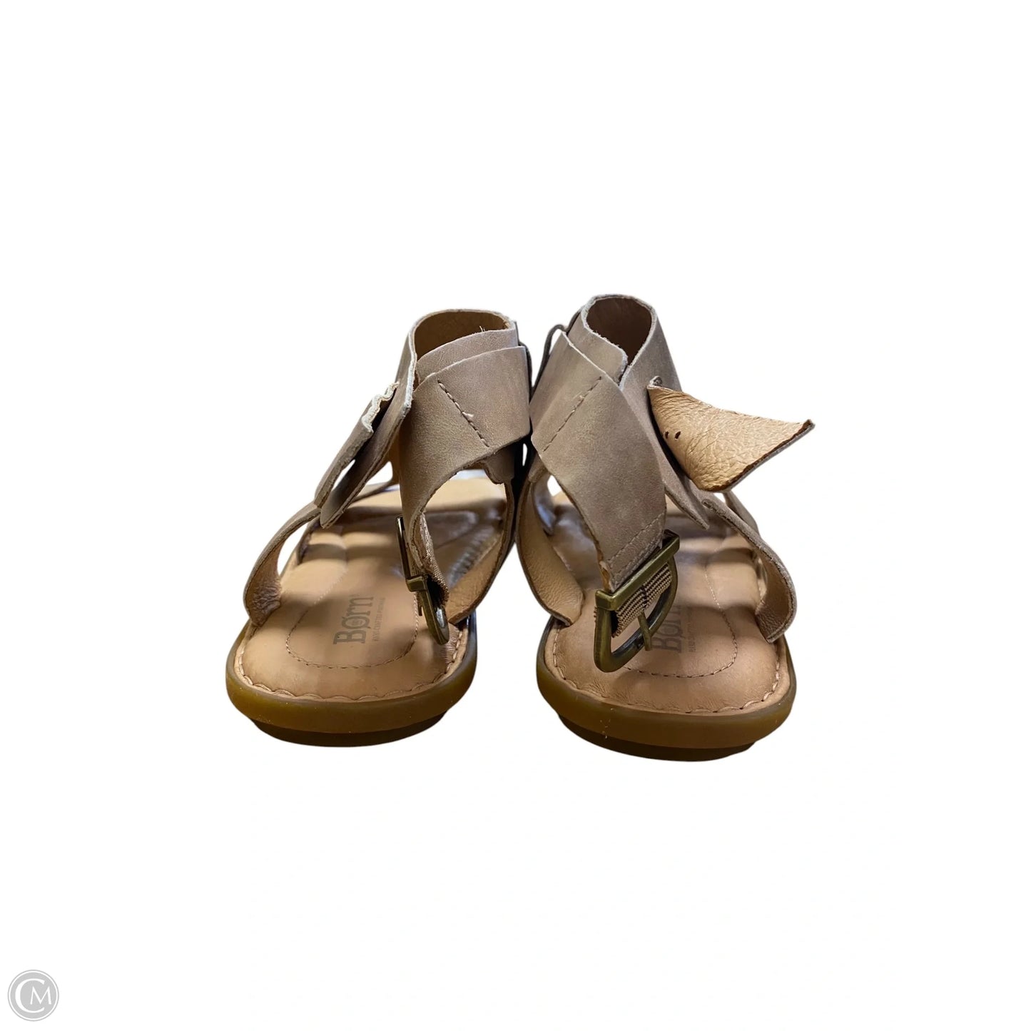 Shoes Flats By Born In Tan, Size: 9