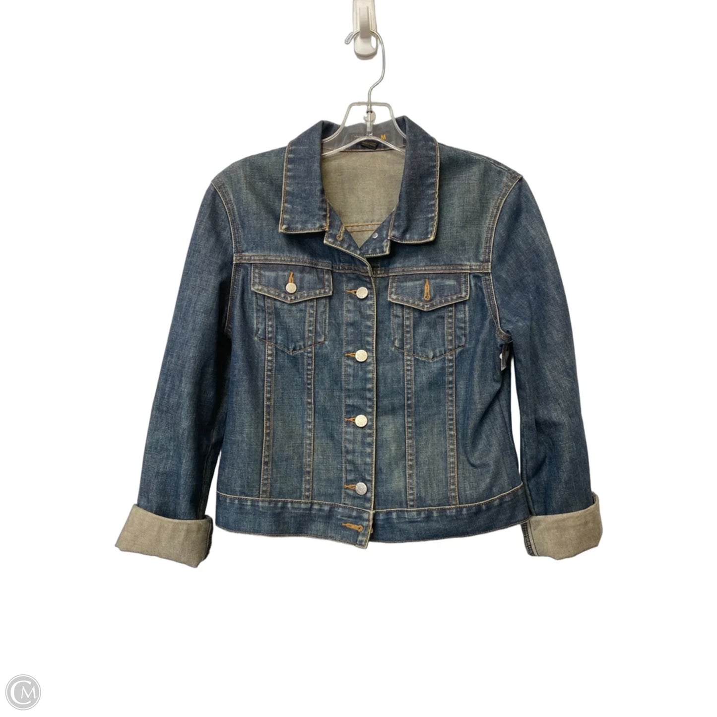 Jacket Denim By J. Crew In Blue, Size: M