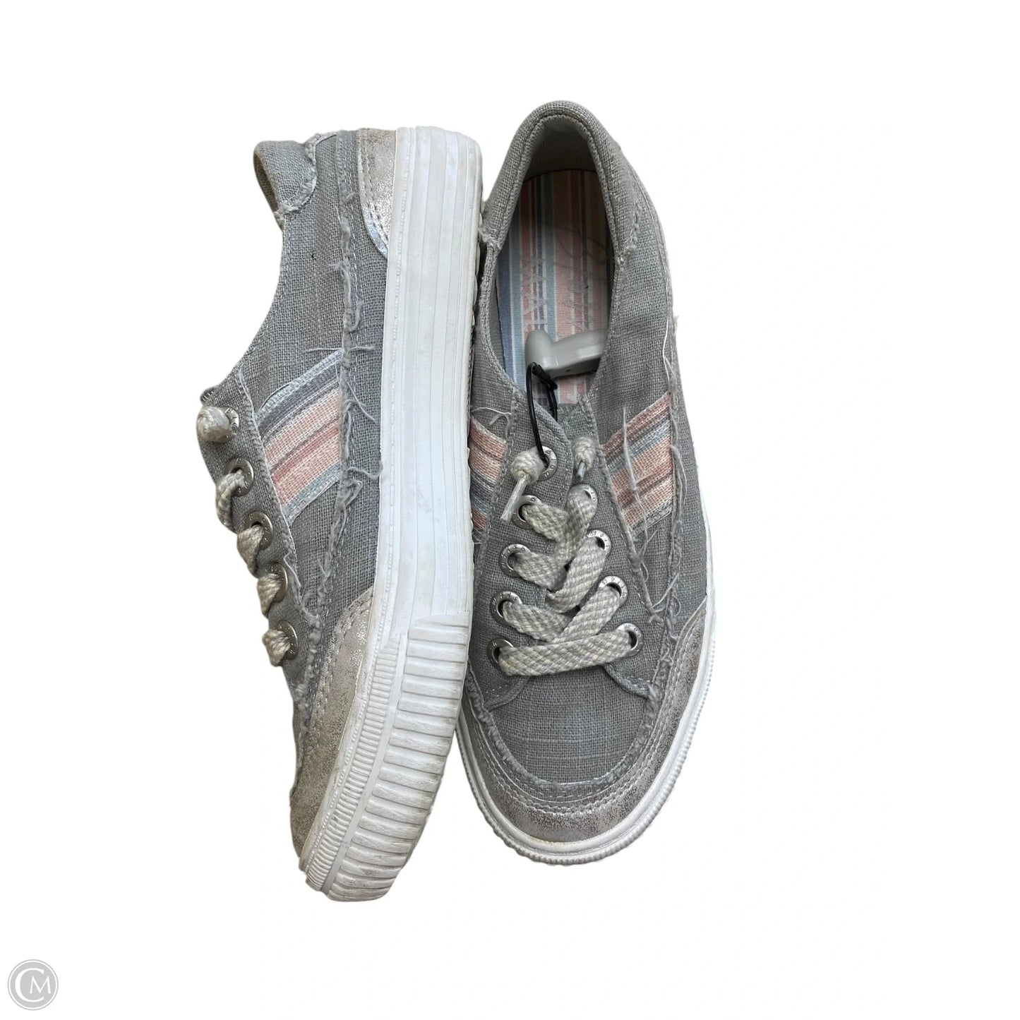 Shoes Flats By Blowfish In Grey, Size: 8