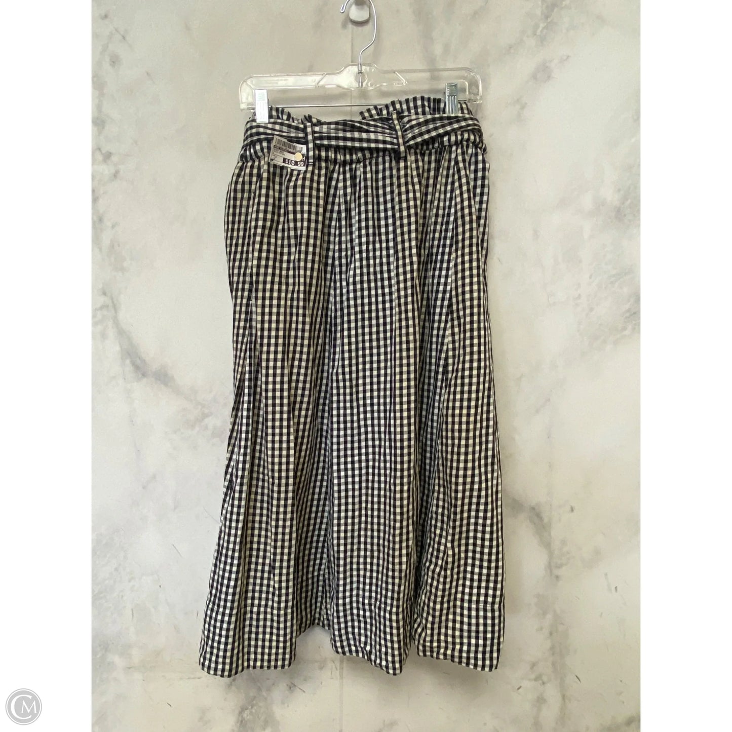 Skirt Maxi By Free Assembly In Plaid Pattern, Size: S