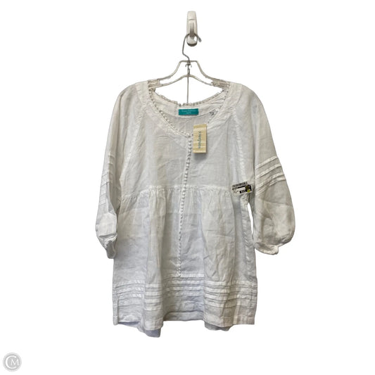 Top Short Sleeve By Sundance In White, Size: Xs