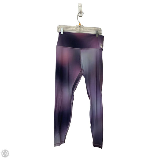 Athletic Leggings By Lululemon In Multi-colored, Size: 12