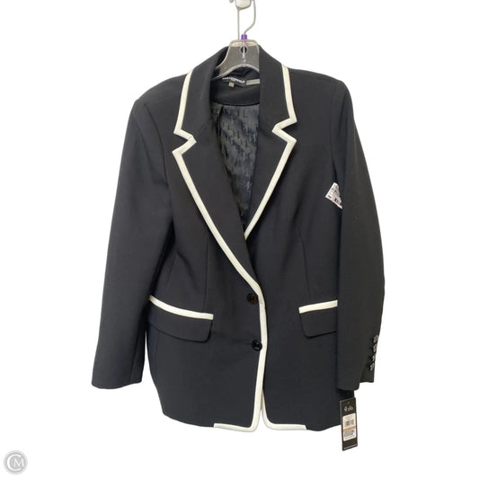 Blazer Designer By Karl Lagerfeld In Black, Size: L