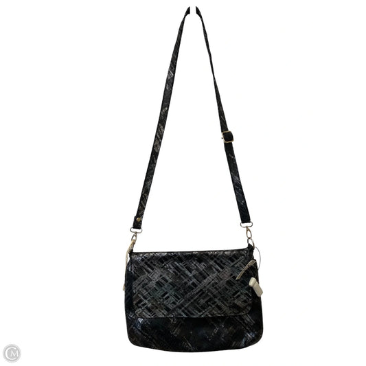 Crossbody Leather By Clothes Mentor, Size: Large