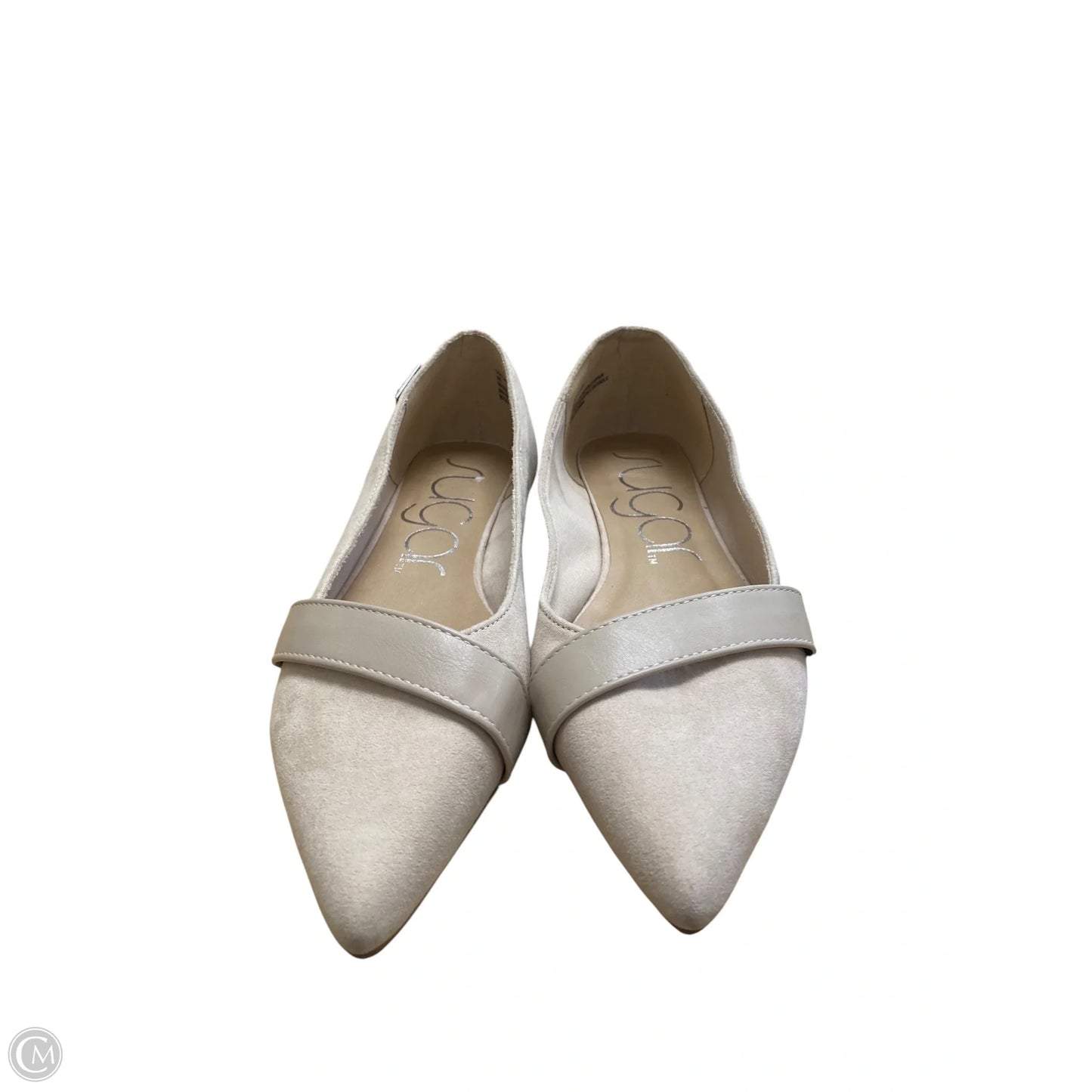 Shoes Flats By Sugar In Beige, Size: 8