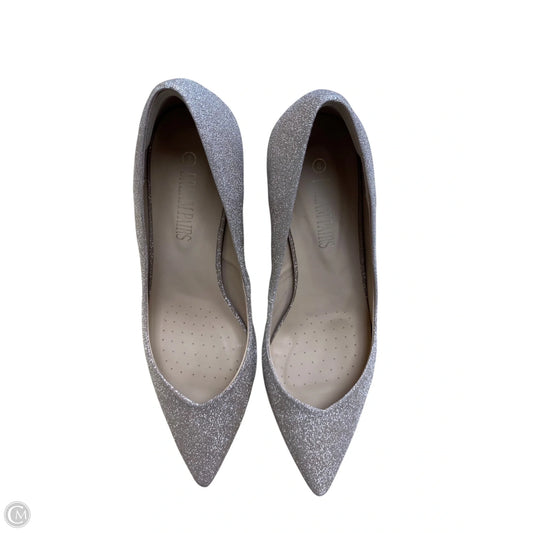 Shoes Heels Block By Dream Pairs In Gold, Size: 8