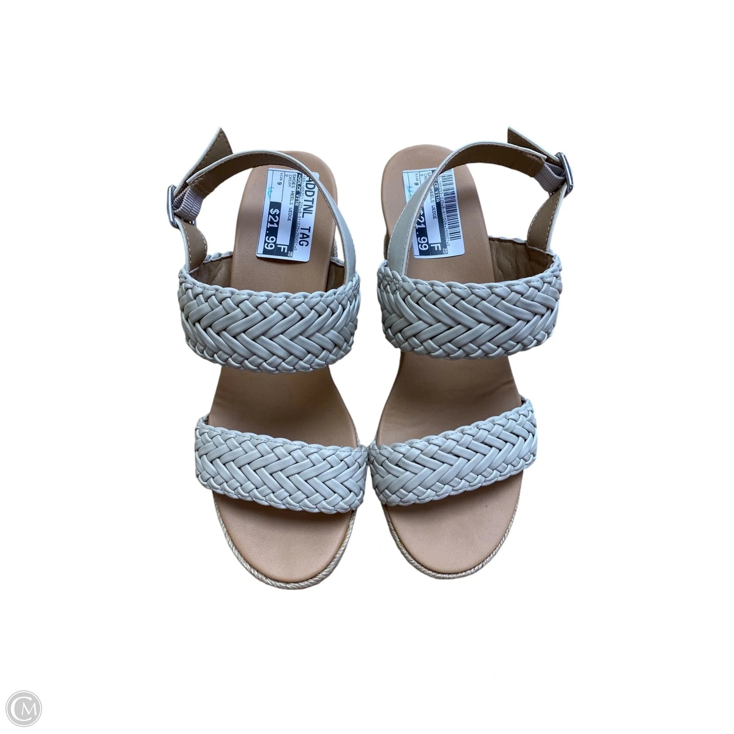 Shoes Heels Wedge By Dolce Vita In Cream, Size: 9