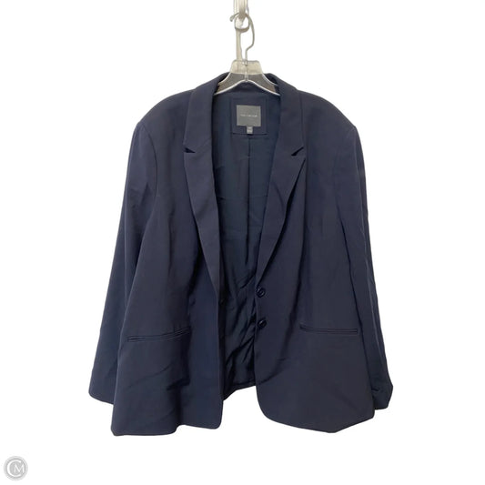 Blazer By Cmb In Navy, Size: 3x