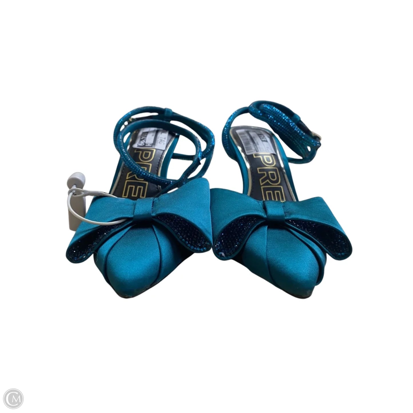 Shoes Heels Kitten By Express In Blue, Size: 8