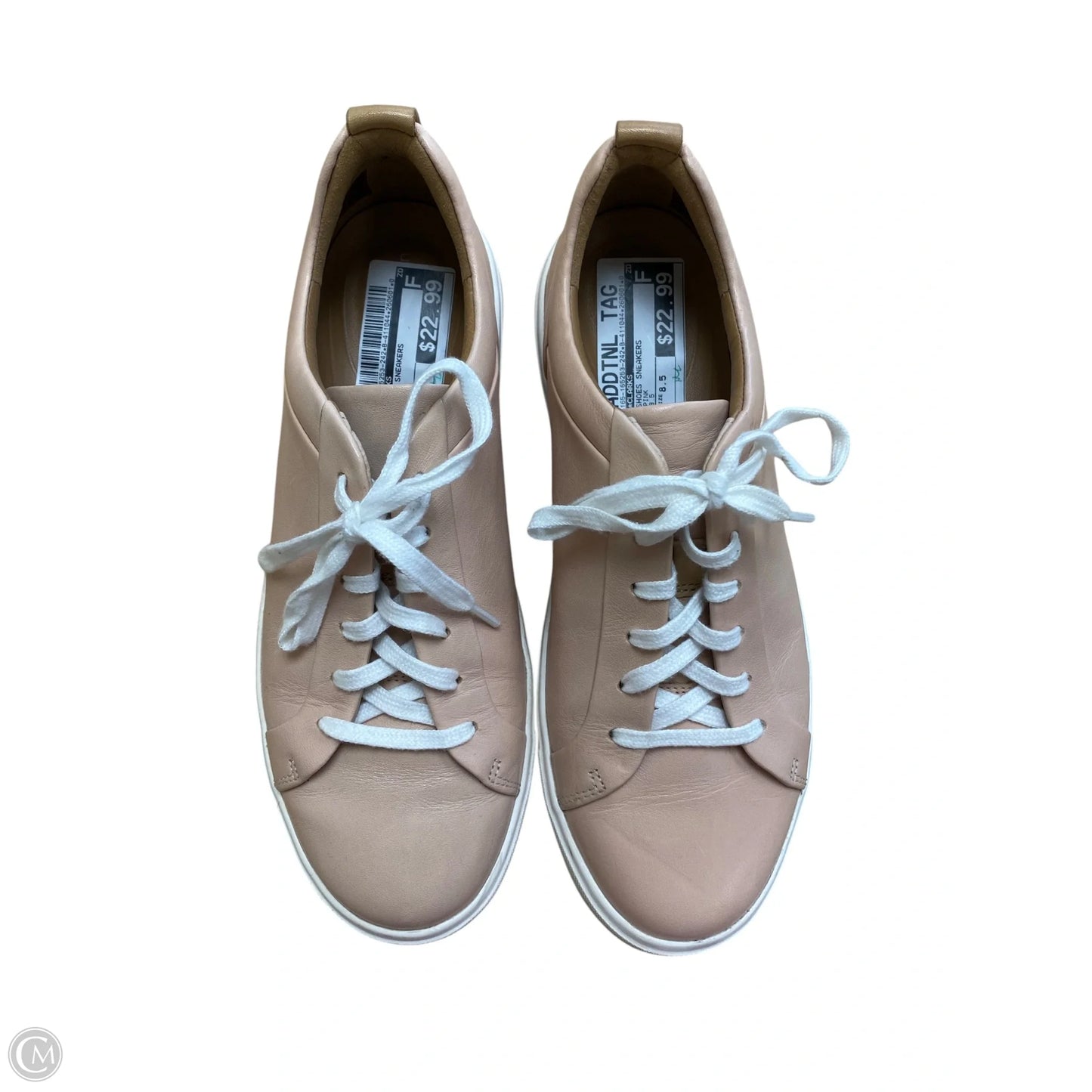 Shoes Sneakers By Clarks In Pink, Size: 8.5