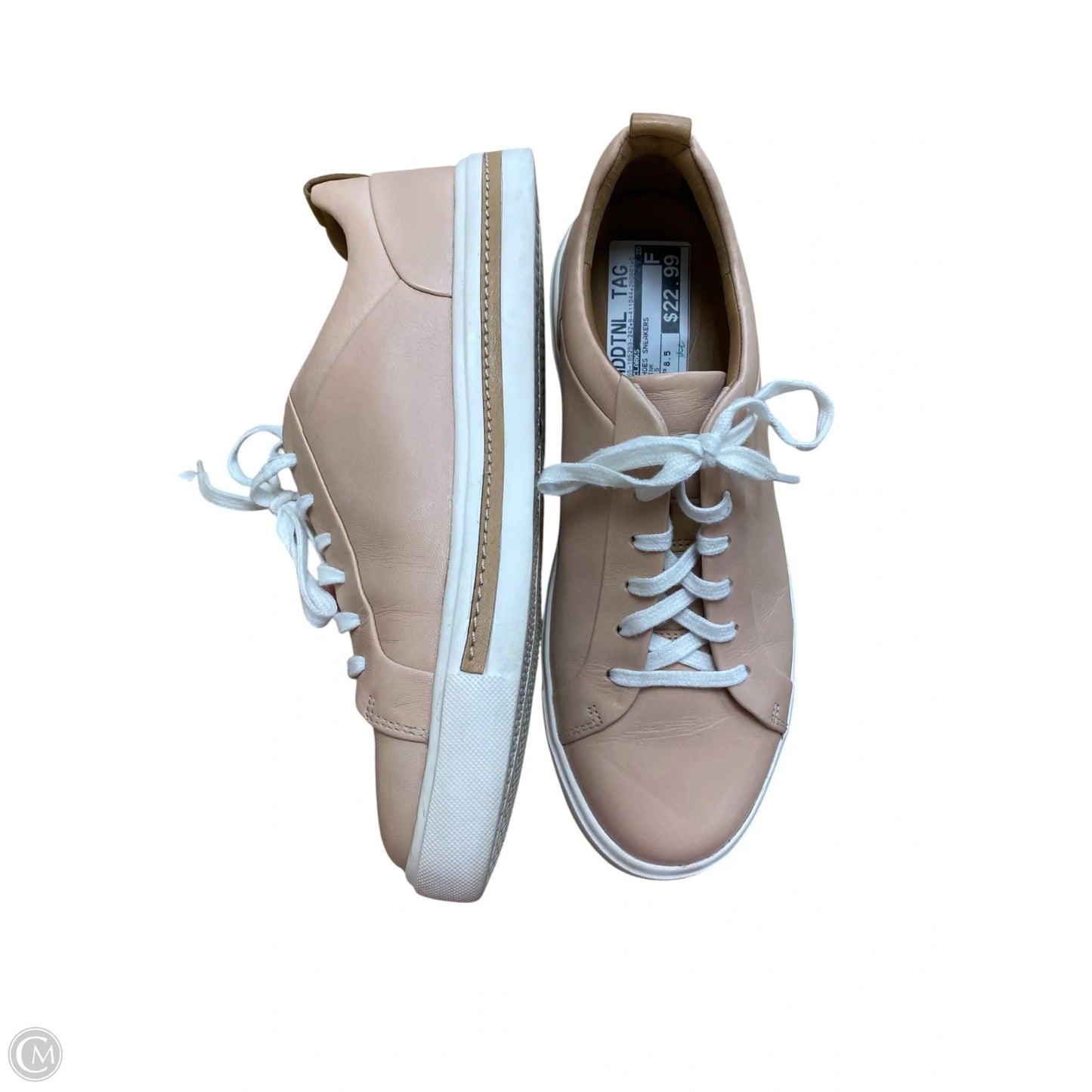 Shoes Sneakers By Clarks In Pink, Size: 8.5