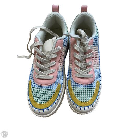 Shoes Sneakers By Nicole Miller In Multi-colored, Size: 8