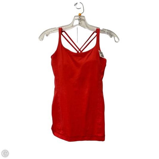 Athletic Tank Top By Lululemon In Red, Size: 4