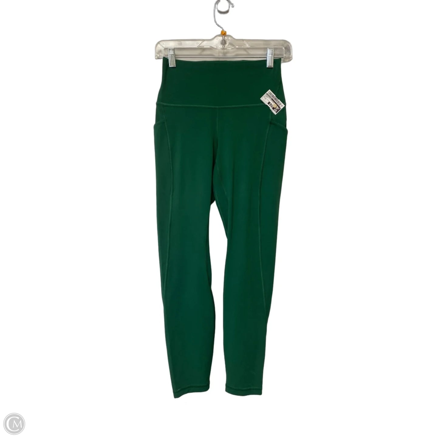 Athletic Leggings By Lululemon In Green, Size: 6