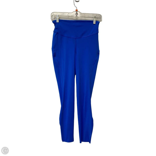 Athletic Leggings By Lululemon In Blue, Size: 6