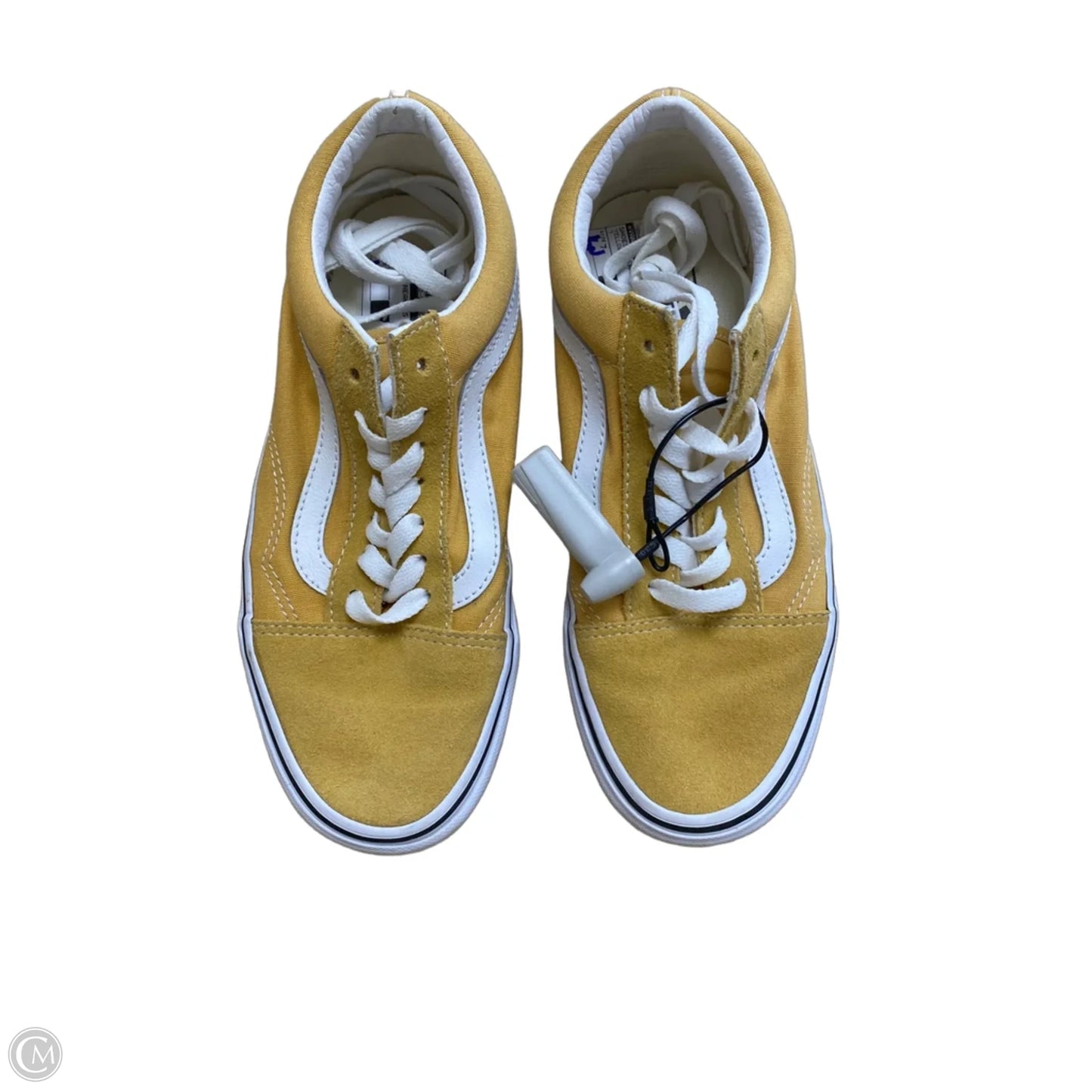 Shoes Sneakers By Vans In Yellow, Size: 7