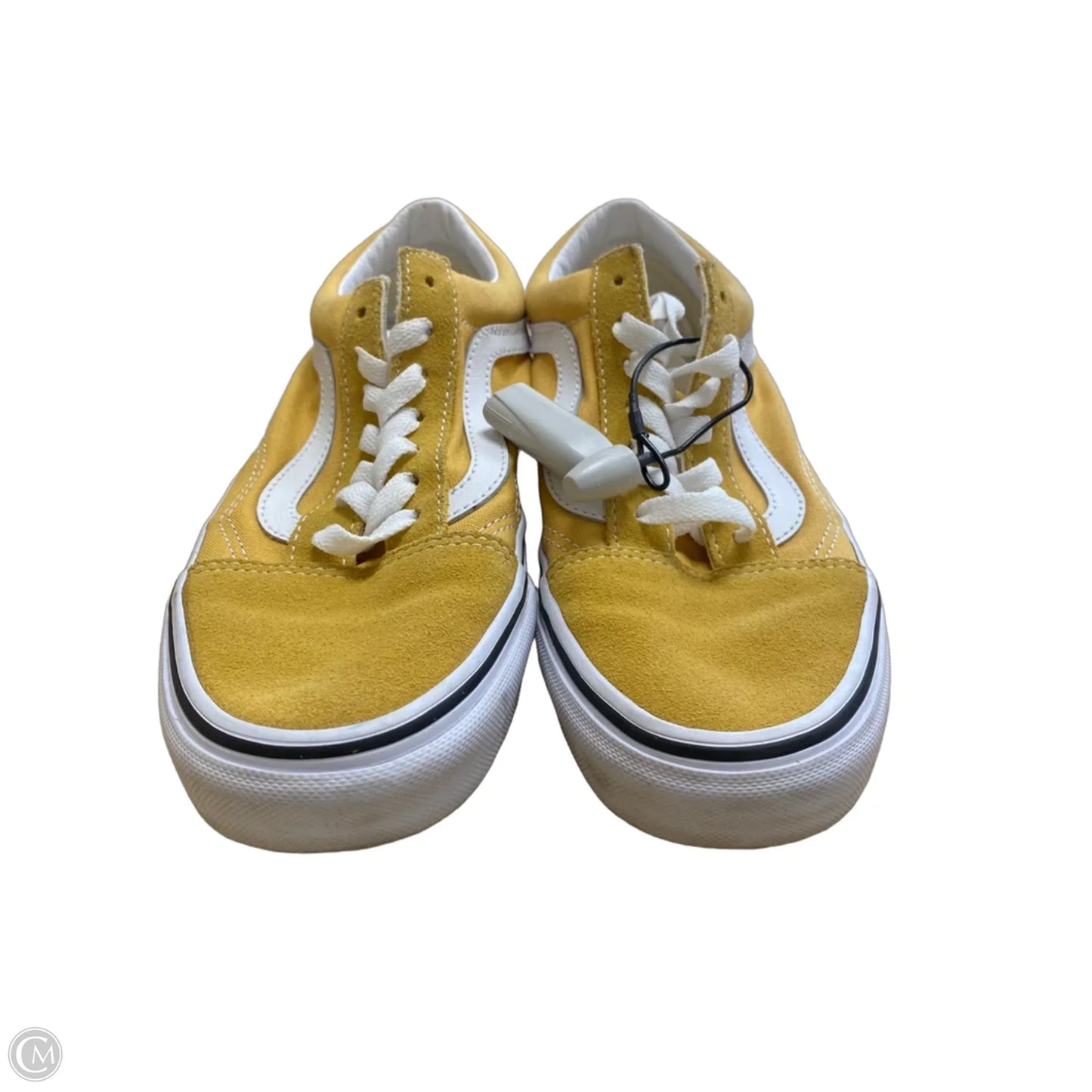 Shoes Sneakers By Vans In Yellow, Size: 7